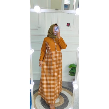 GAMIS KOTAK KOMBINASI