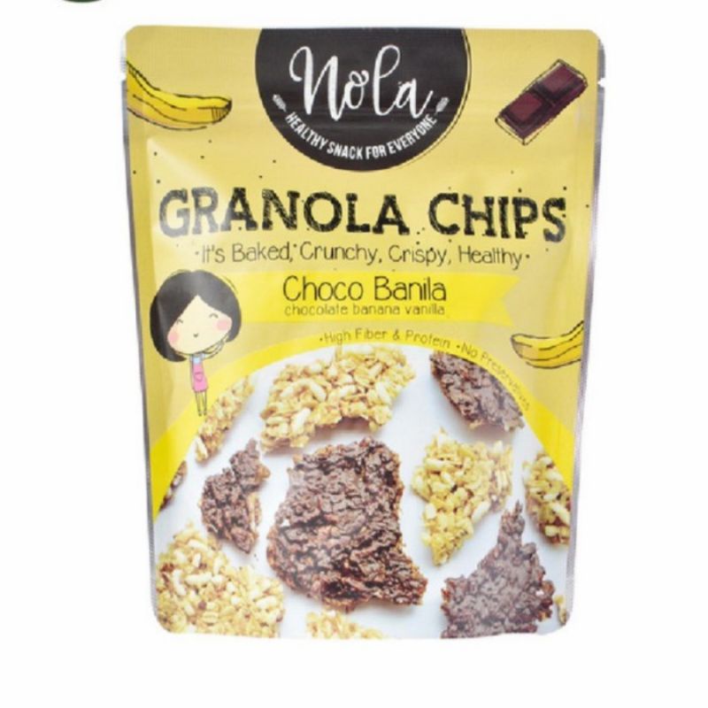 

Nola Granola chips makanan sehat