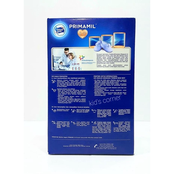 frisian baby primamil 6-12 bln 800gr bendera tahap 2 dpb02