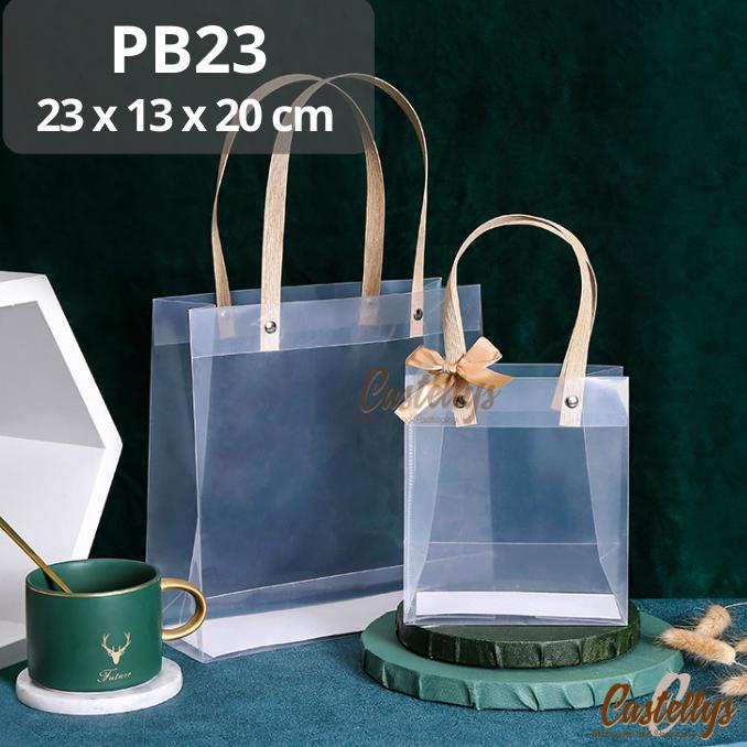 

5Pcs Goodie Bag Pb23 Paper Bag Plastik Packaging Kue Hampers Kado Souvenir Promo Best Seller!
