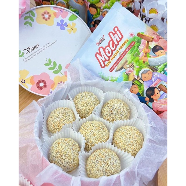 300gr Bianca Lotus Mochi Premix (tepung instan buat mochi)