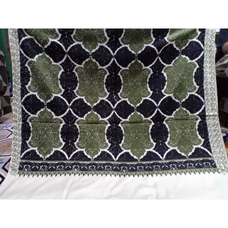 sorban kashmiri sulam padat premium