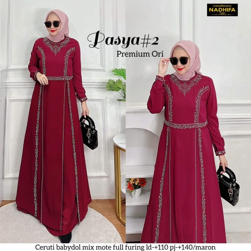 Pasya #2 gamis lebaran BY NADHIFA