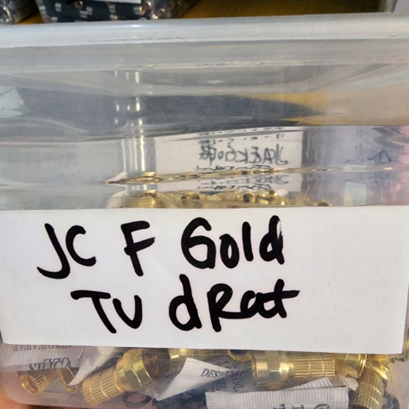 Jack f taiwan Gold / mas + karet