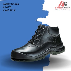 Sepatu Safety Kings Kwd 901X Original / Sepatu Kerja Safety King 901X Pria Kulit Asli