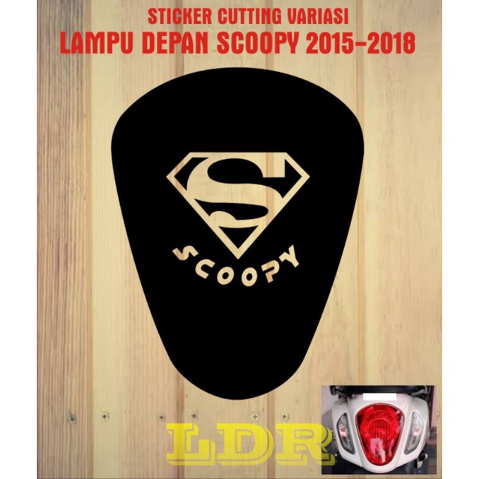 Stuiker variasi lampu belakang scoopy 2013-2017