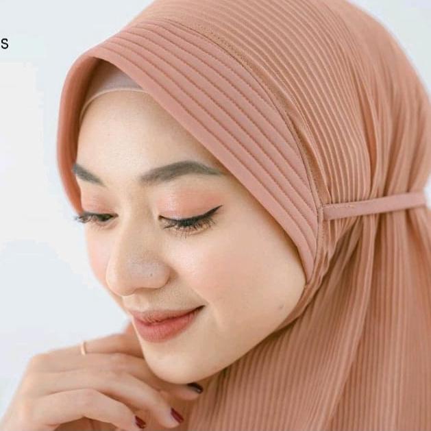 BERGO MARYAM PLISKET PAD / HIJAB PLISKET PAD / JILBAB PLISKET LIDI PAD MURAH