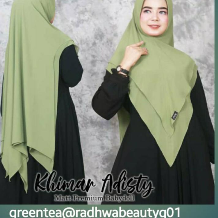 Khimar ADISTY 1 ORI AWLIYA HIJAB /ALIYAR COLLECTION cerutybabydoll JUMBO TERBARU TERLARIS