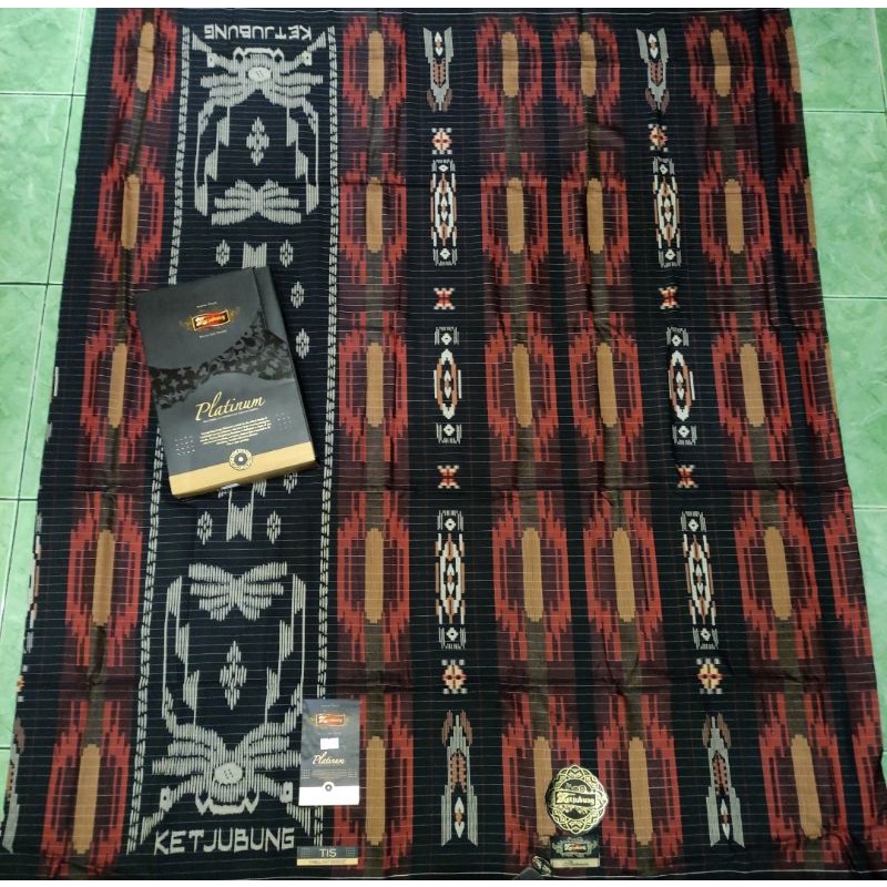 Sarung ketjubung platinum Ardan TIS DPK GSI DIS JSG SGJ SKD SKJ GSE SGS KSJ JSP black gold songket o