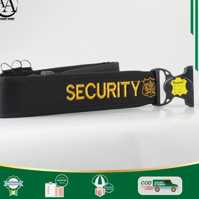 Dijamin Laris Sabuk Kopel Klik ikat pinggang SATPAM SECURTY & BANSER | Atribut Satpam Security Banse