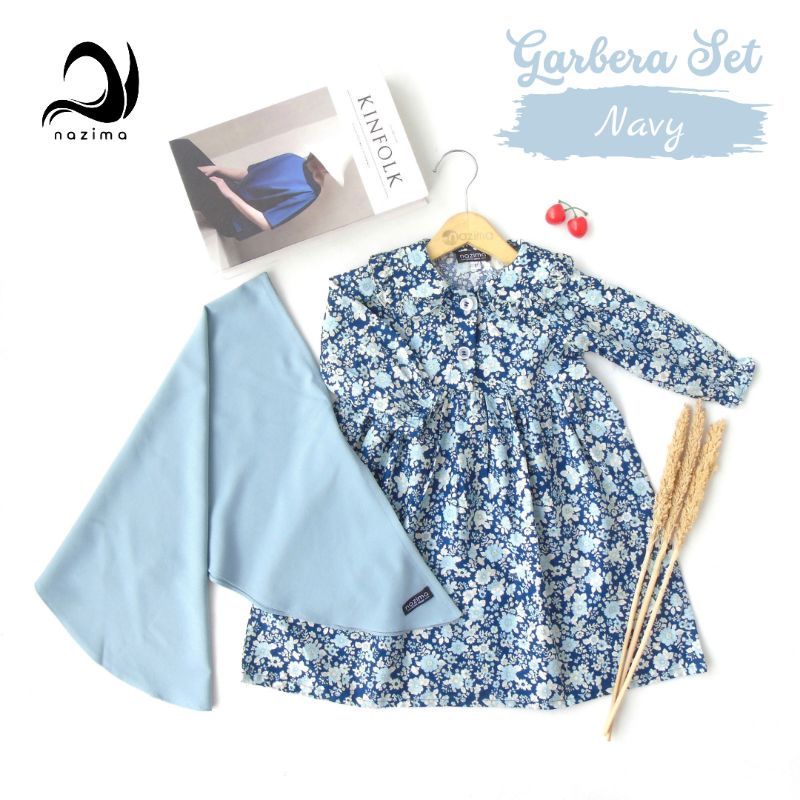 Nazima Gamis Anak Garbera Set-2