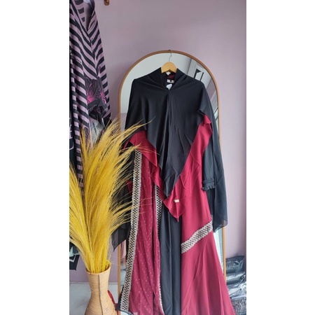 GAMIS SYAR'I SALE BRAND HUMAIRA GAMIS MURAH SET KHIMAR SET SYAR'I