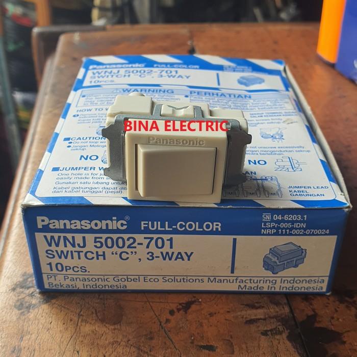 Terlaris Mata Saklar Panasonic Wnj5002-701 Switch C 3 Way Wnj 5002 701