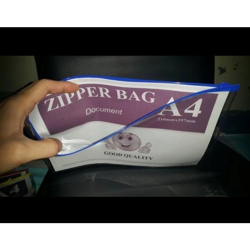 MAP ZIPPER PLASTIK DENGAN SELETING / DOMPET PERALATAN KANTOR / TAS PENYIMPANAN DENGAN SLETING / COVER SELETING / MAP DOKUMEN PLASTIK UKURAN A4 DAN DOKUMEN PERLENGKAPAN KANTOR A5