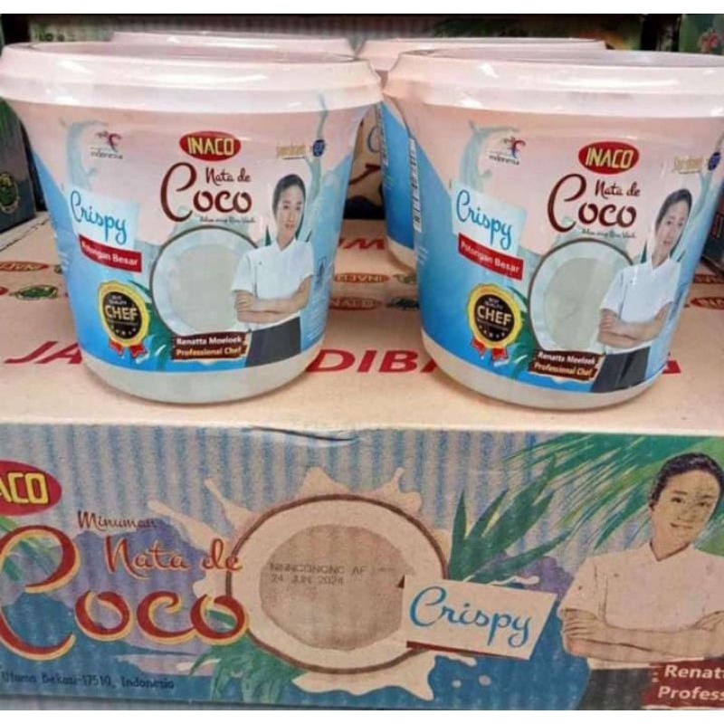 

INACO nata de coco kemasan ember 1kg