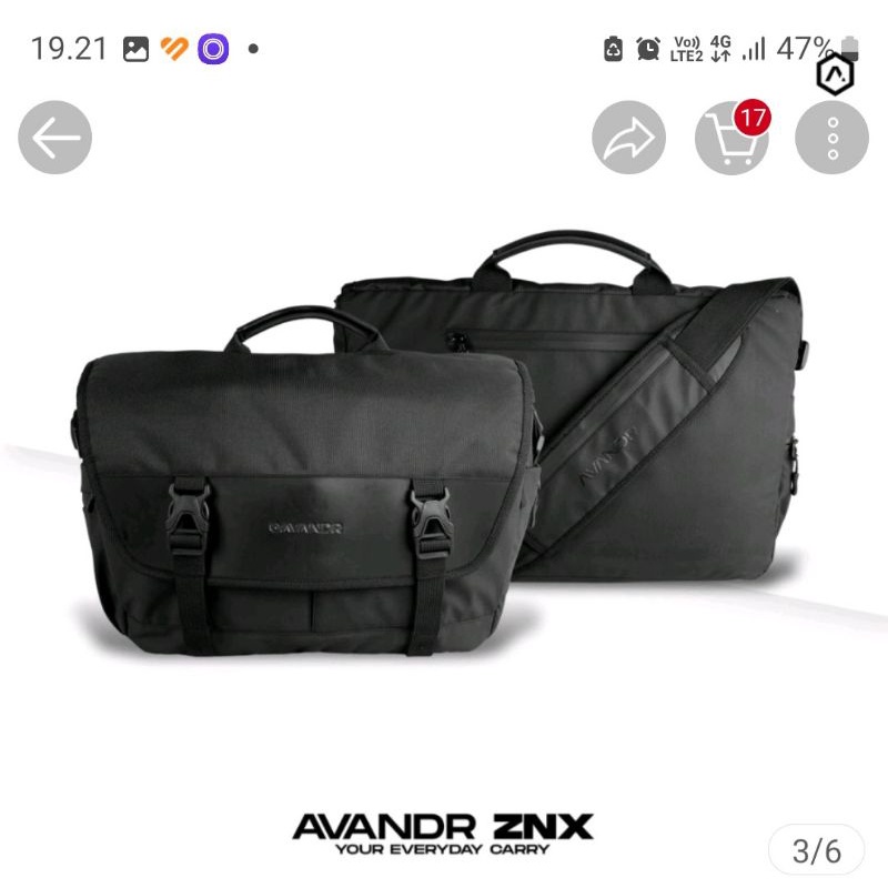 tas selempang Avandr znx baru