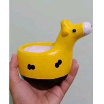 POT GERABAH JERAPAH VERSI 2 | POT KARAKTER HEWAN | POT KAKTUS | POT TANAMAN