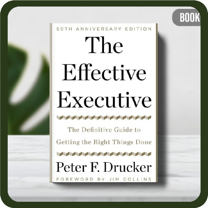 

Buku - The Effective Executive Paperback