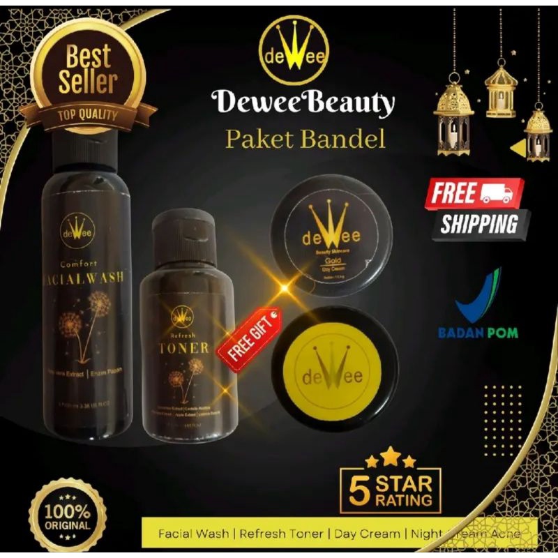 Cream Dewee Skincare Tasikmalaya ( Untuk kulit bandel, flek, berjerawat, acne,kusam)