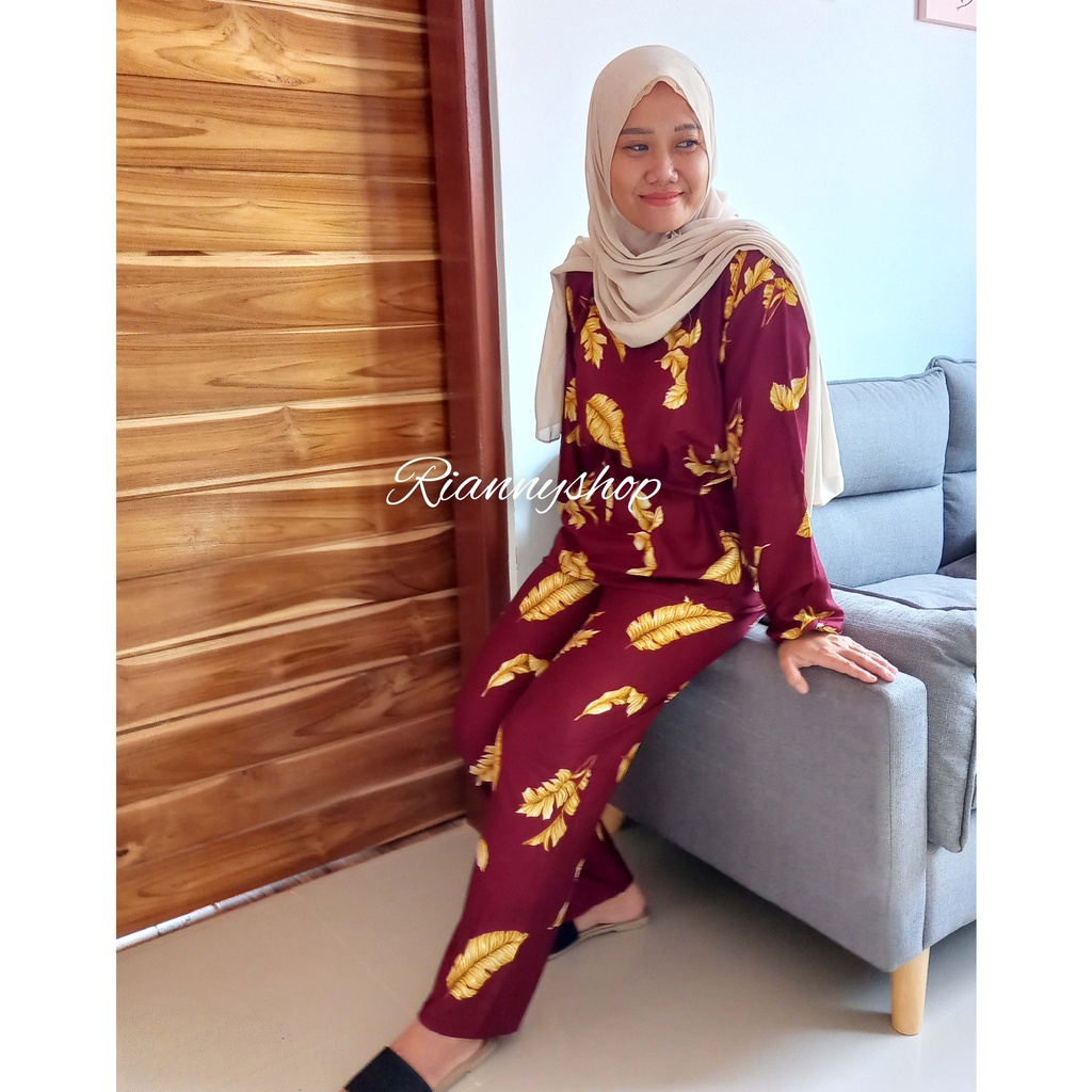 SETELAN LENGAN PANJANG / PIYAMA BALI / BAJU TIDUR