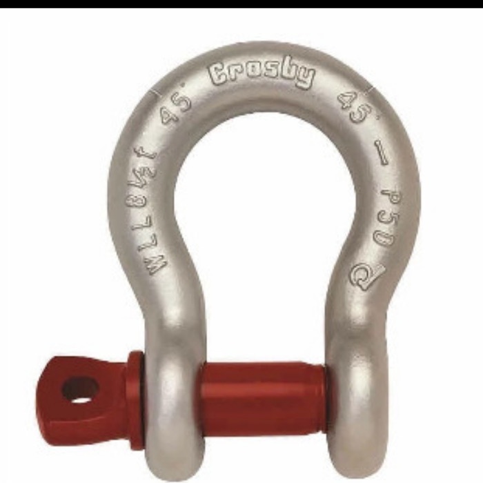 

TERMURAH crosby shackle 7/8 G209 6,5ton /segel crosby 6,5 ton