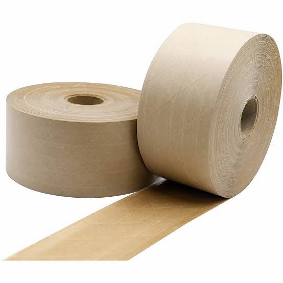HARGA DISKON [bamboo] Gummed Paper Tape Eco Friendly Tape Lakban Air