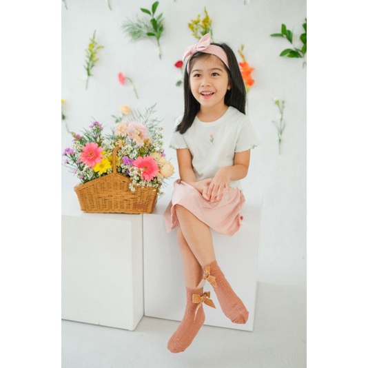 BOHOPANNA Boho Panna Bow Sock - Kaos Kaki Anak Bayi 0-6Y