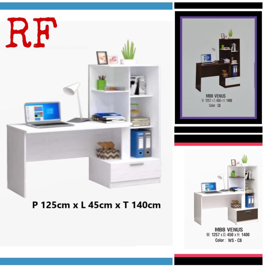 Rf Meja Belajar Kerja Mbb Venus Gojek