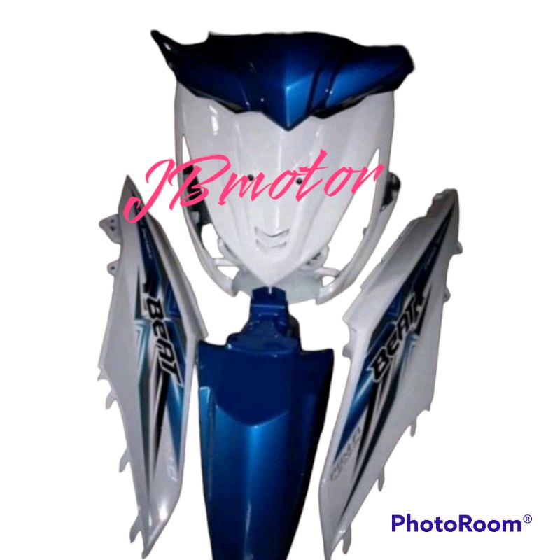 Body halus BEAT FI 2015 2016 PUTIH BIRU