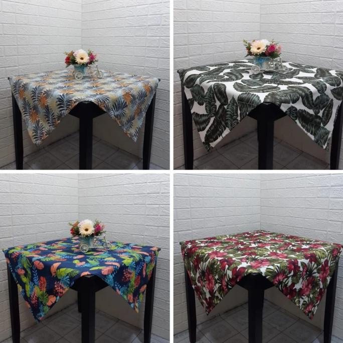 Taplak Meja Persegi 100 x 100, 120 x 120 cm, Taplak Meja Makan, Taplak