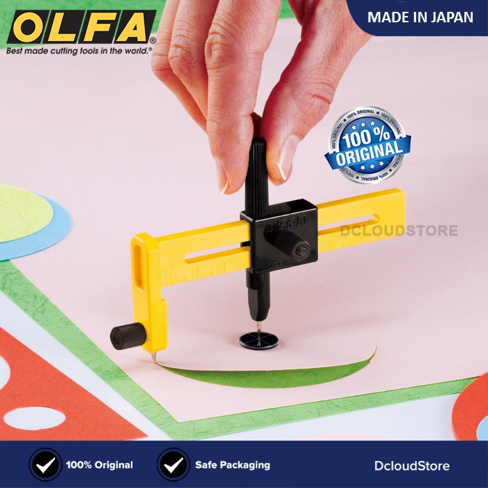 

Terlaris Circle Cutter Olfa Cmp-1 Untuk Memotong Lingkaran