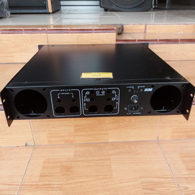 Box Power BU CA-12 + KNOP + PANEL(2U)