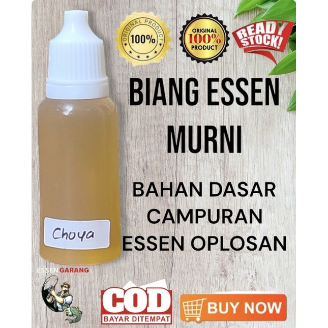 CHOYA 15ML // BIANG ESSEN MURNI // PENGUAT AROMA UMPAN MANCING