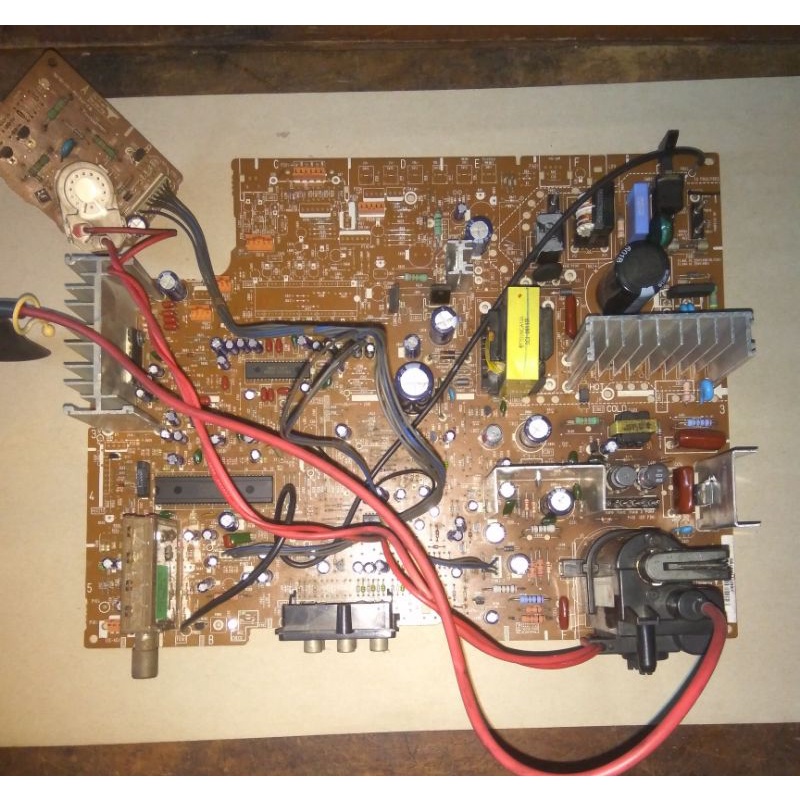 mesin TV LG CRT Flatron 21 inch