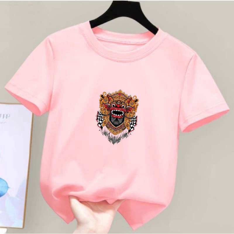 baju bali anak anak kaos bali anak size s m l xl cowok cewek unisex atasan bali anak BARONG SINGA