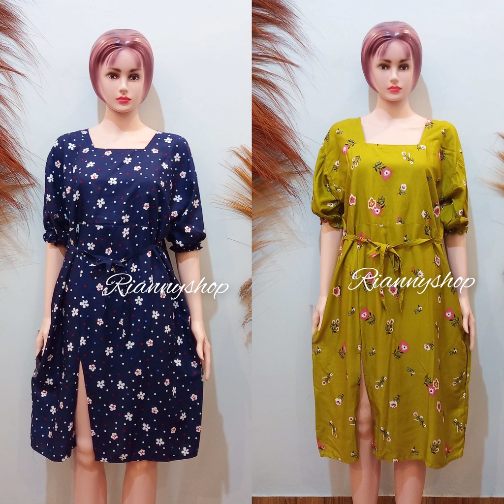 DRESS MIDI CASANDRA BASIC / DRESS WANITA