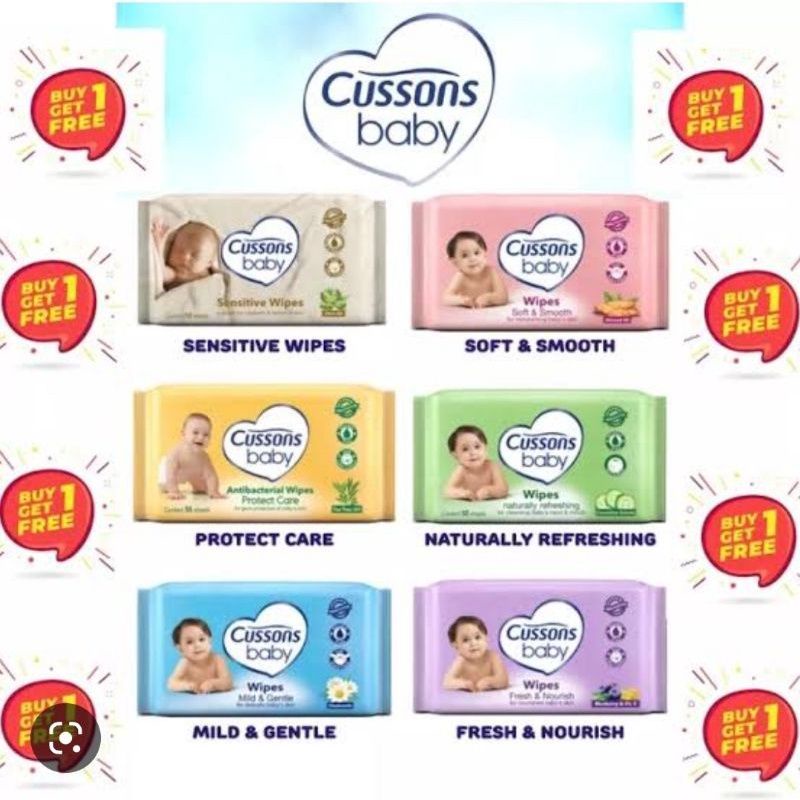 Tisu Basah Cussons