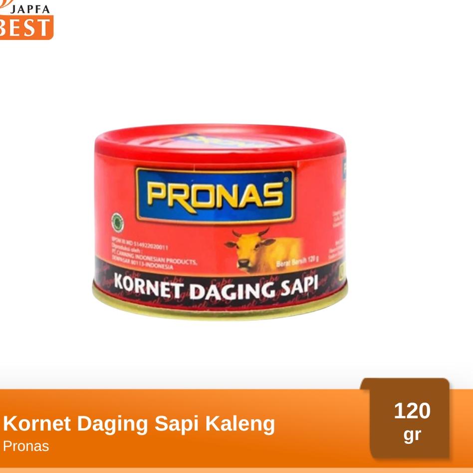 

Disc Xtra c1C6oKornet Daging Sapi Kaleng Pronas 120gr
