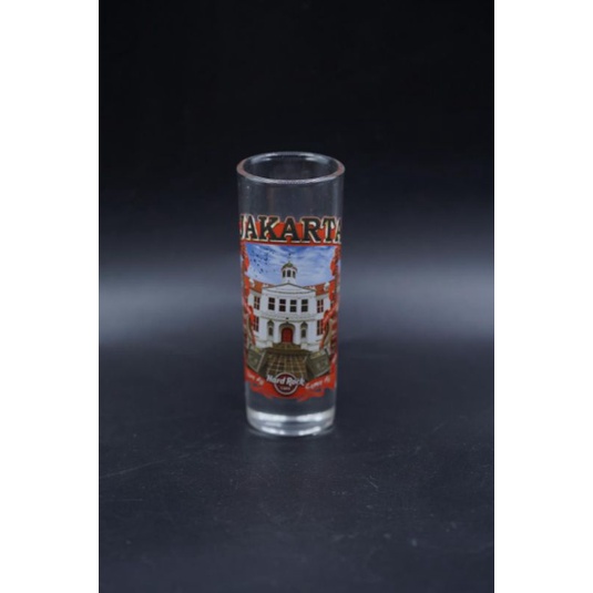 Hard Rock Cafe Jakarta Iconic Gelas Kecil Mini Merchandise Souvenir Indonesia
