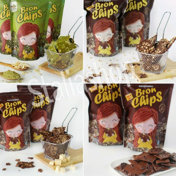 

Makin murah T9f9EBrownies Crispy Chocochip Green Tea Keju Bronchip