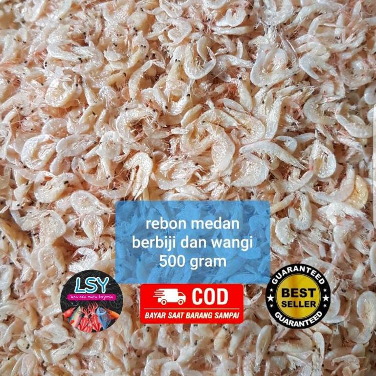 

❤[PROMO ⚡ALE!!!]❤ rebon medan super size kecil ( berbiji ) 500gr