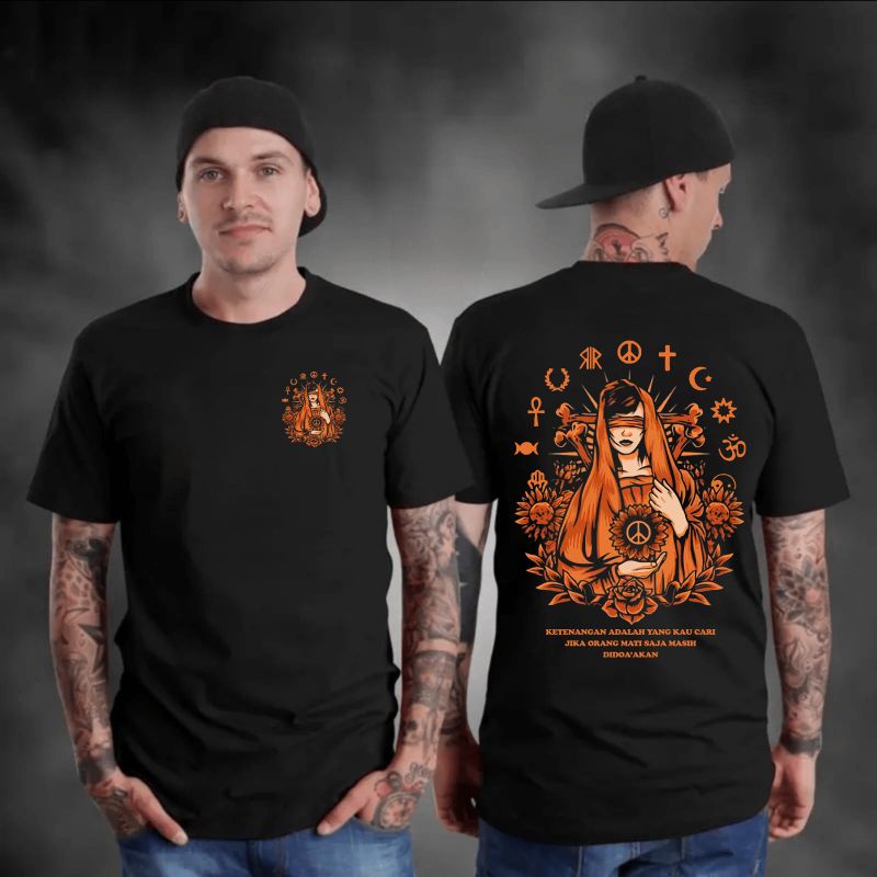 KAOS SWEATER HOODIE PLURALISME 001 DESAIN KEKINIAN DISTRO BAHAN PREMIUM ATASAN PRIA WANITA KEKINIAN