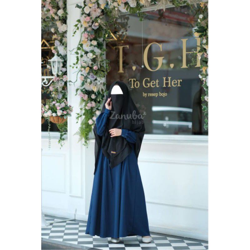 Zanuba Gamis Loose Toyobo preloved