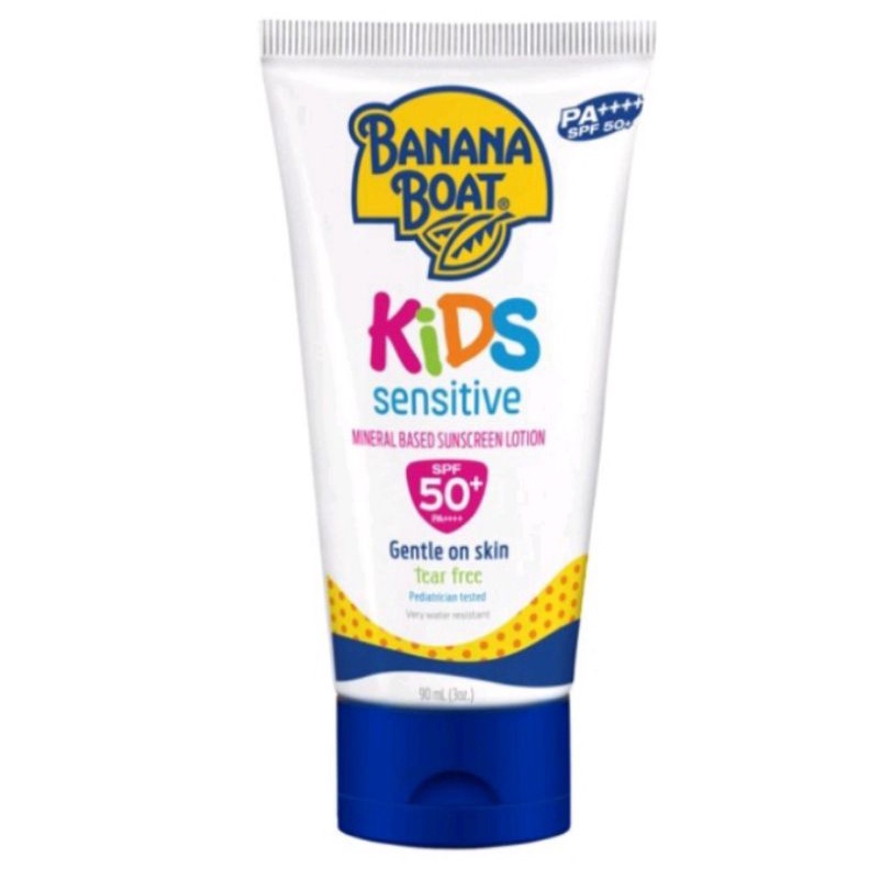 Banana Boat Simply Protect Kids sensitive Sunscreen SPF50+