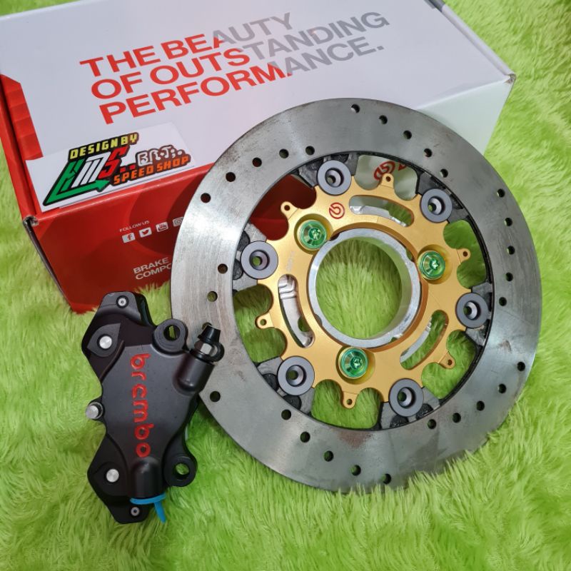 Kaliper Brembo Gp Thailand & Disk Brembo Rotor ( Size 220mm )