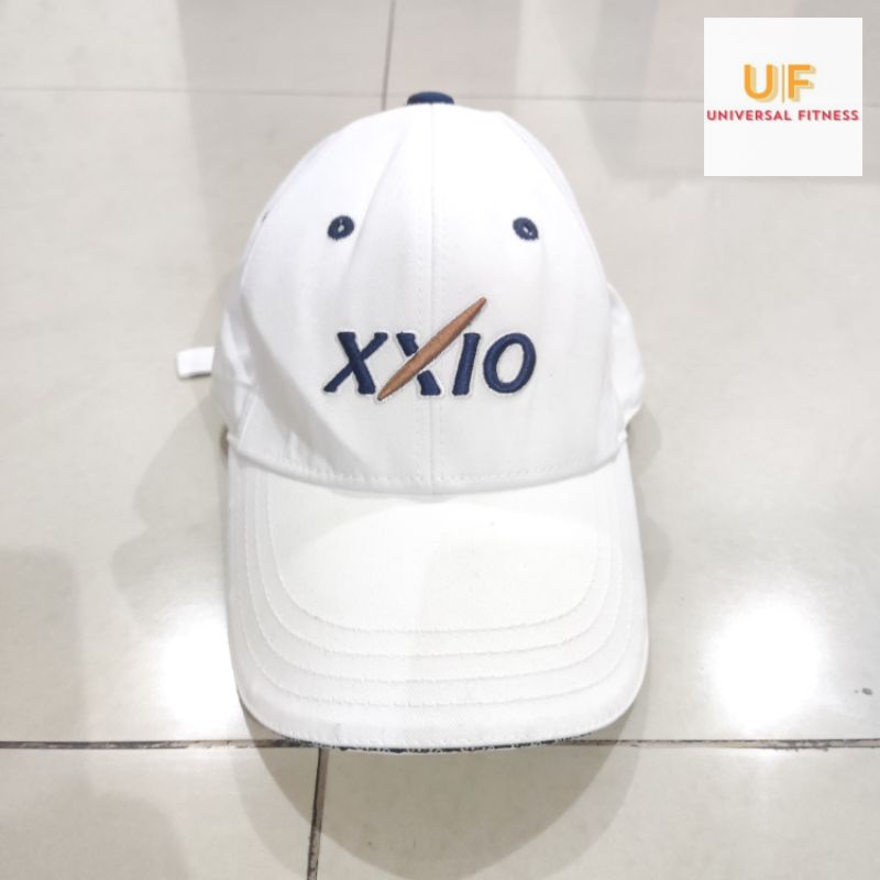 XXIO Dunlop Golf Cap Topi Golf XXIO Dunlop Putih Bekas Second Original