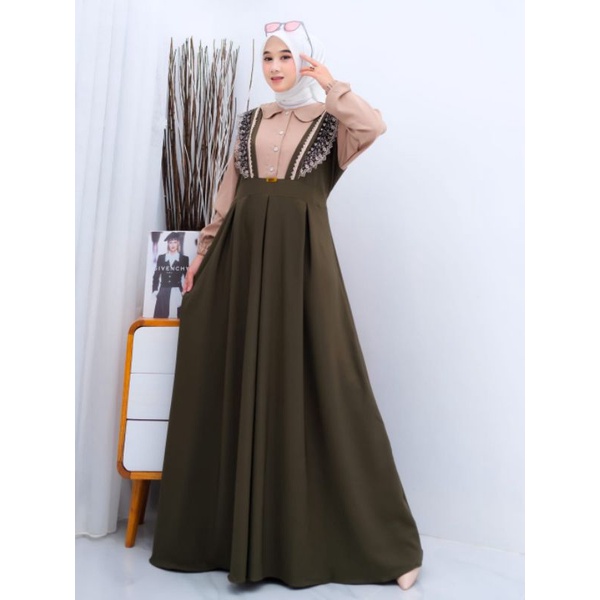 JIRAN DRESS, gamis dress jiran