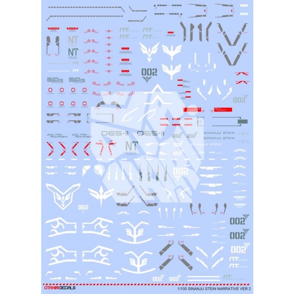 SINANJU STEIN NARRATIVE 2 DECAL 1/144