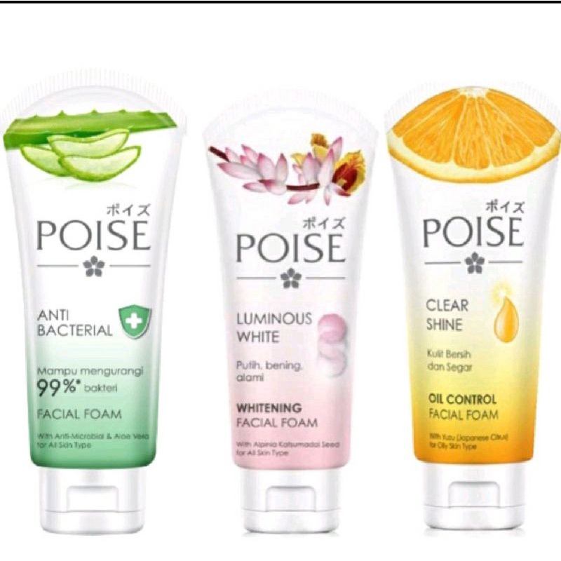 POISE FACIAL FOAM 100ML