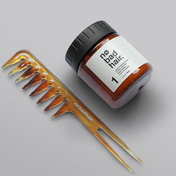 NO BAD HAIR No.1 Creamy Clay FREE NoBadHair TEXTURE COMB + PULPEN